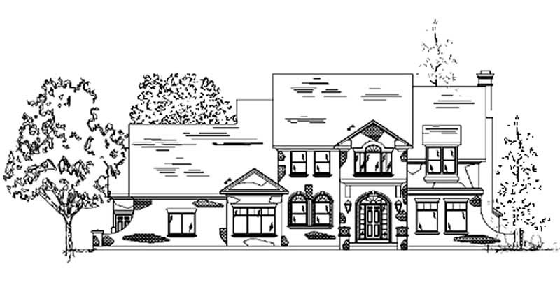 Main image for house plan # 11180