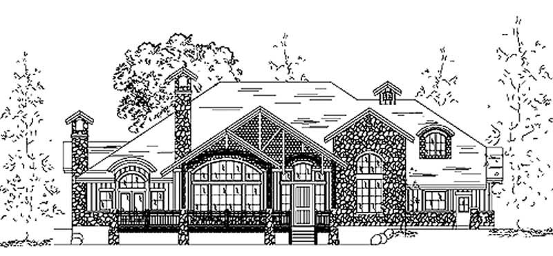 Main image for house plan # 11144