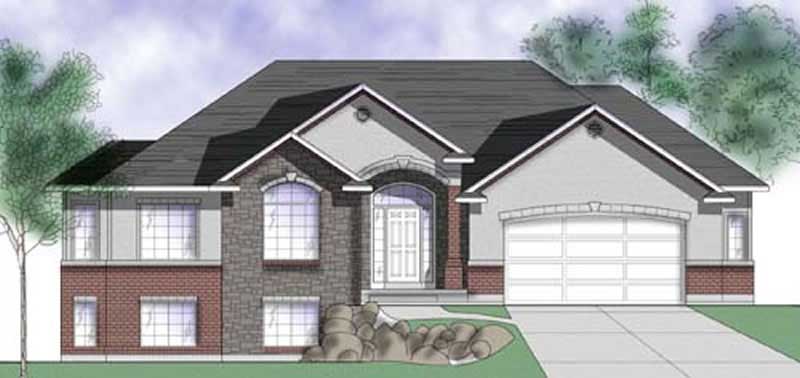 European home (ThePlanCollection: Plan #135-1260)