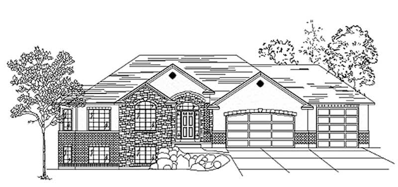 European home (ThePlanCollection: Plan #135-1276)