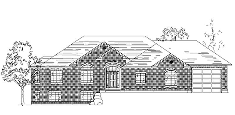 European home (ThePlanCollection: Plan #135-1277)