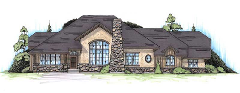 Main image for house plan # 8131