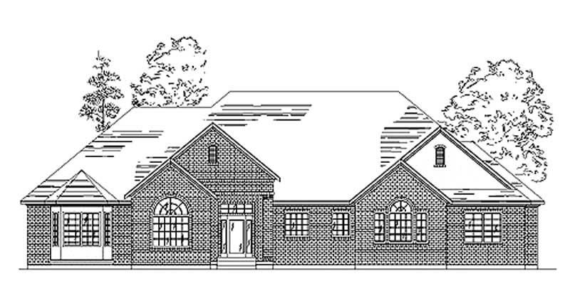 European home (ThePlanCollection: Plan #135-1308)