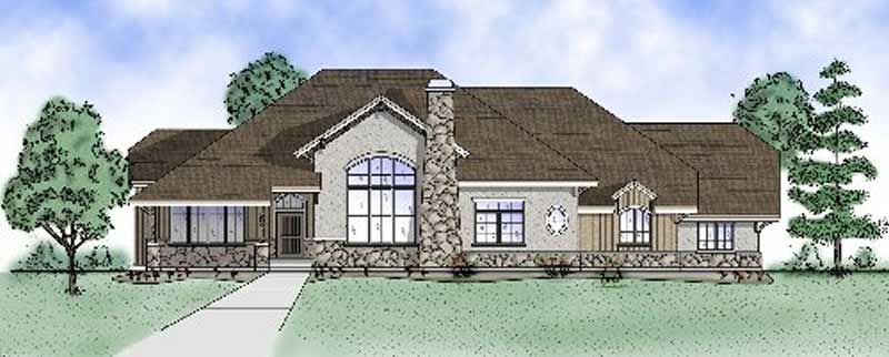 European home (ThePlanCollection: Plan #135-1310)