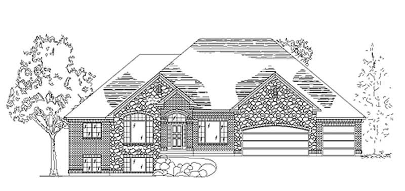 European home (ThePlanCollection: Plan #135-1341)
