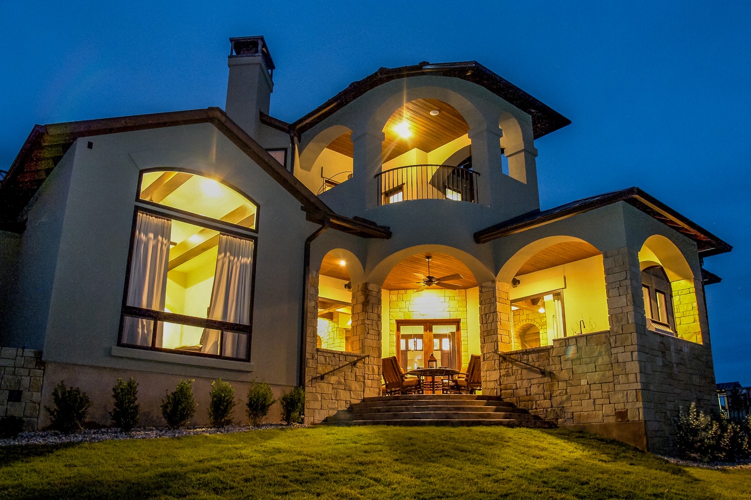 Rear View of this 4-Bedroom,3716 Sq Ft Plan -3716