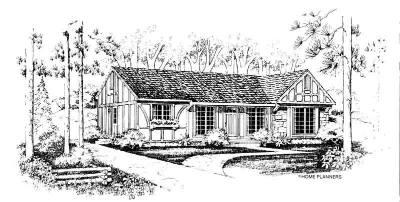 European home (ThePlanCollection: Plan #137-1003)