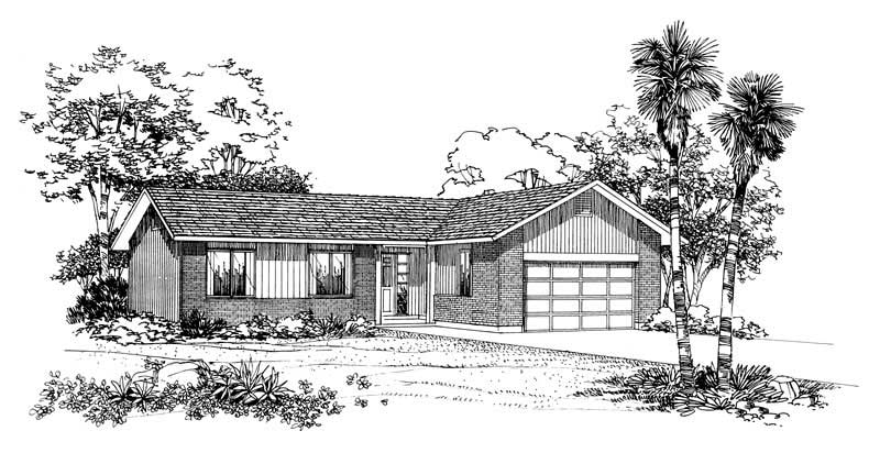 Main image for house plan # 18110