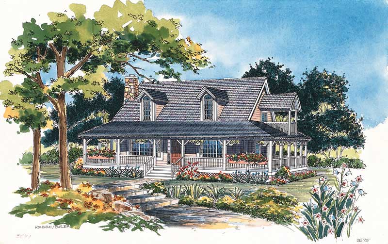 Main image for house plan # 18152
