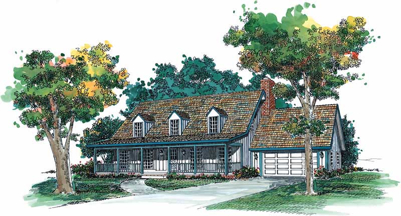 Main image for house plan # 17719