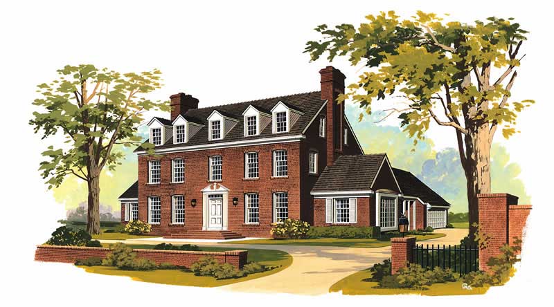 Main image for house plan # 17581