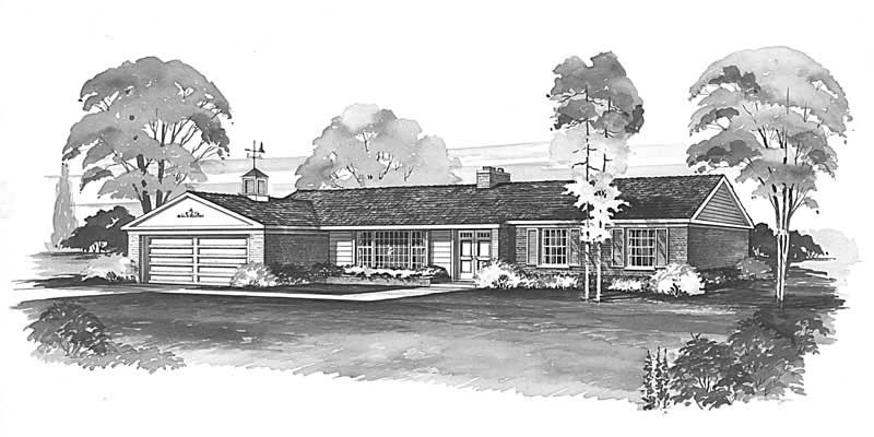 Main image for house plan # 17373