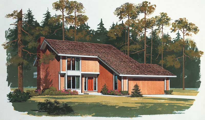Main image for house plan # 17666