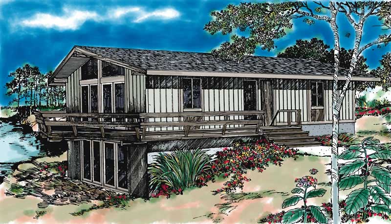 Main image for house plan # 17972