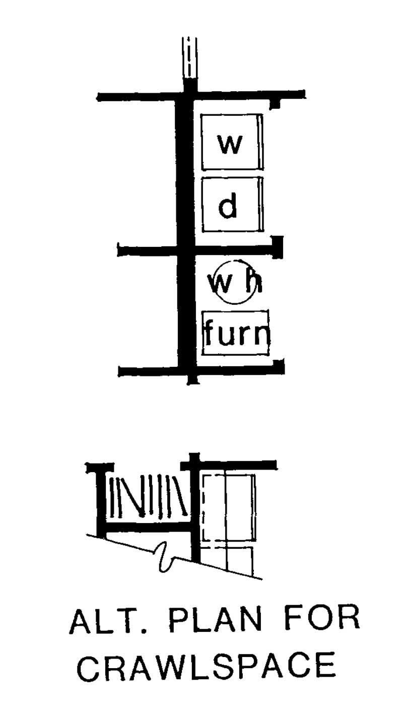Floor Plan First Story of Victorian Plan #137-1261