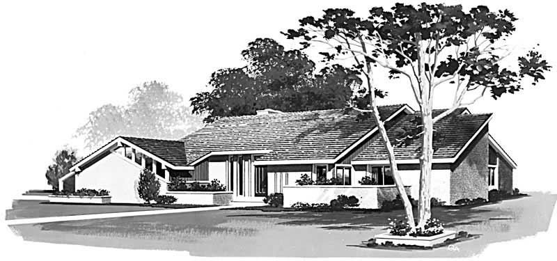 Front View of this 4-Bedroom, 3777 Sq Ft Plan - 137-1287