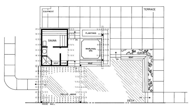 Floor Plan First Story of Plan #137-1292