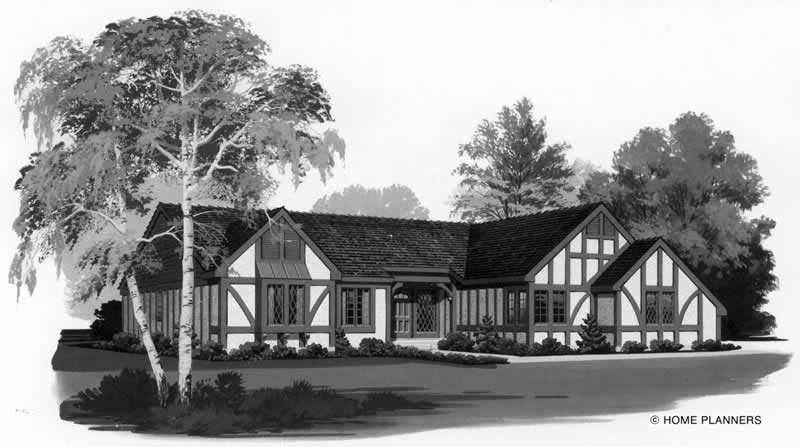 European home (ThePlanCollection: Plan #137-1355)