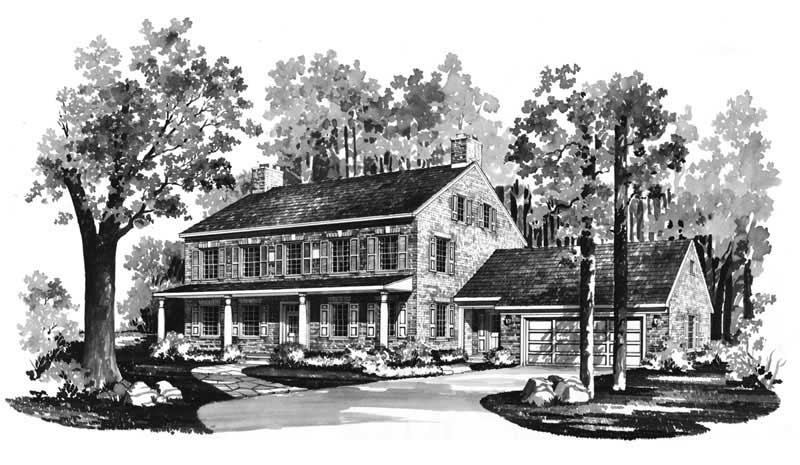 Main image for house plan # 17517
