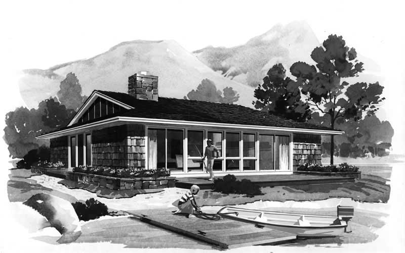 Main image for house plan # 17443