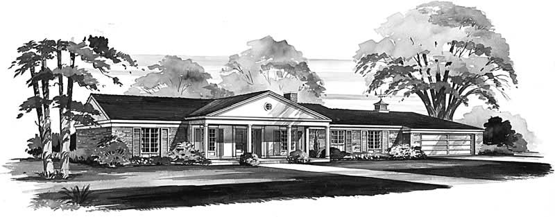 Main image for house plan # 17331