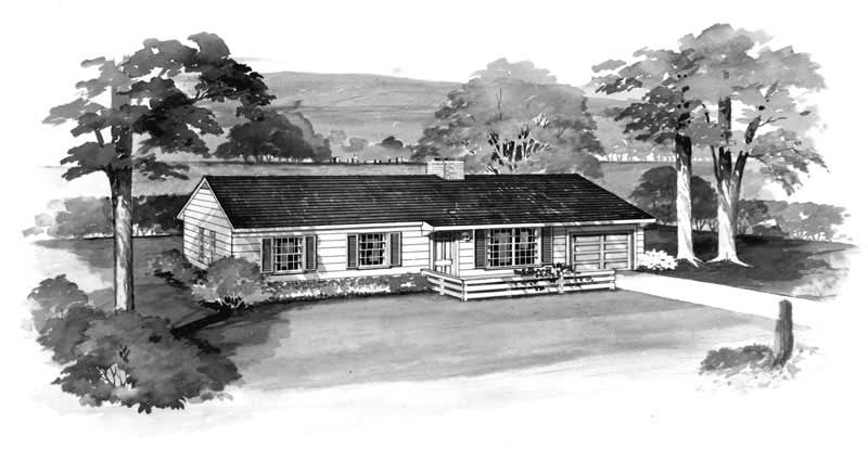 Main image for house plan # 17115
