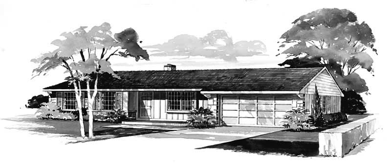 Main image for house plan # 17247