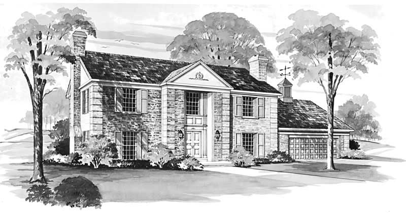 Main image for house plan # 17418