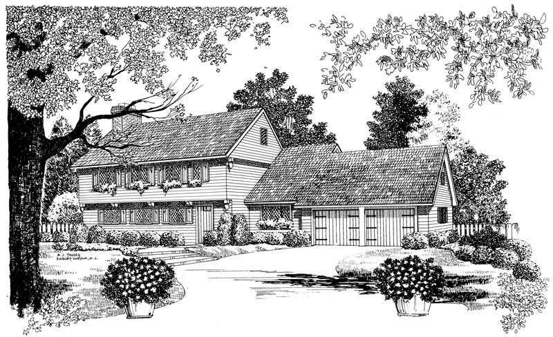 Main image for house plan # 17523