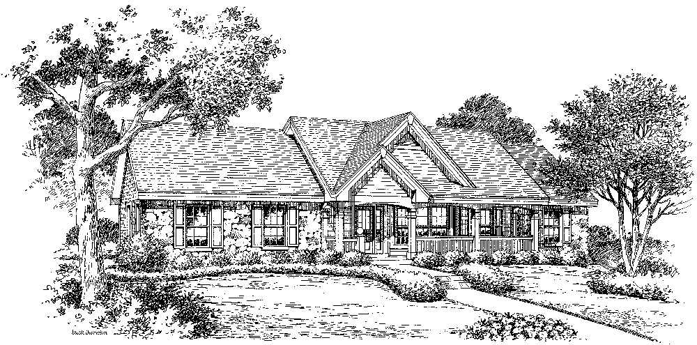 Front View of this 5-Bedroom, 1941 Sq Ft Plan - 138-1182