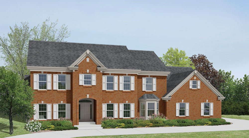 Front elevation of Traditional home (ThePlanCollection: House Plan #138-1184)