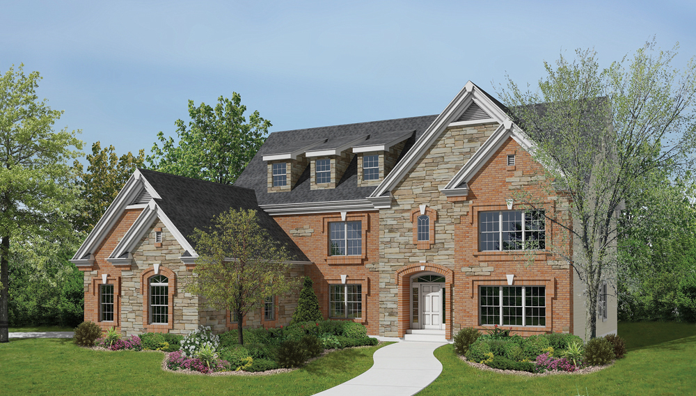 Front elevation of Traditional home (ThePlanCollection: House Plan #138-1189)