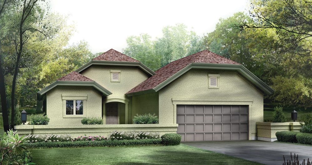 Ranch style home (ThePlanCollection: Plan #138-1254)