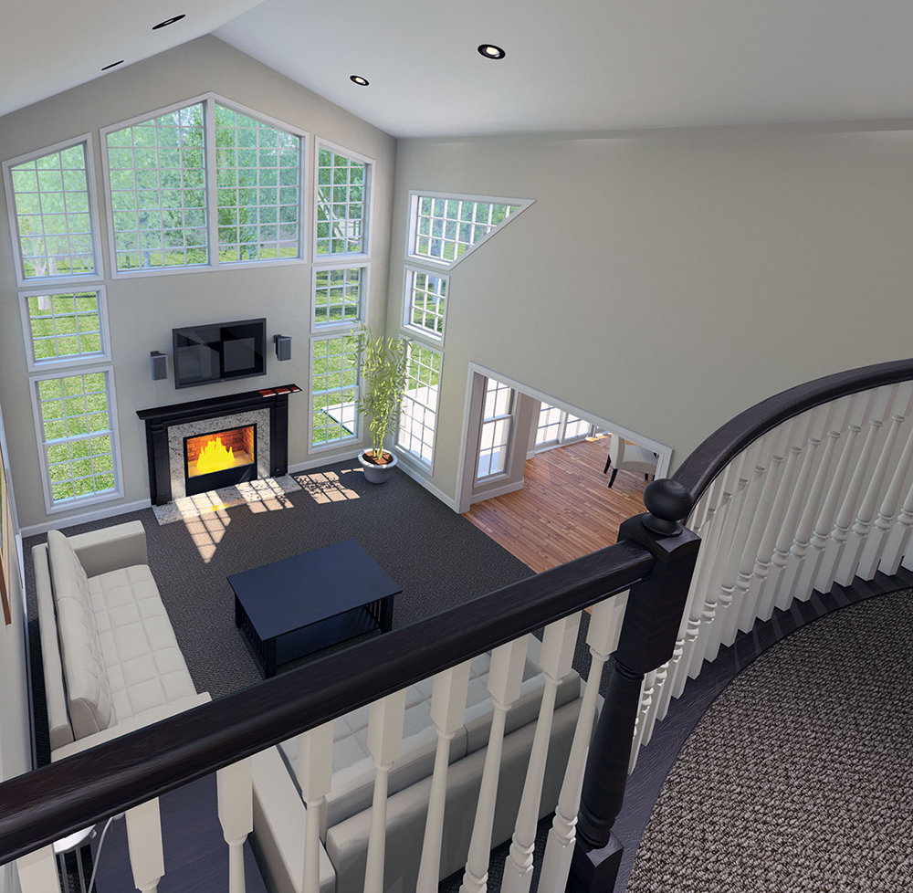 Great Room of this 4-Bedroom,3782 Sq Ft Plan -3782