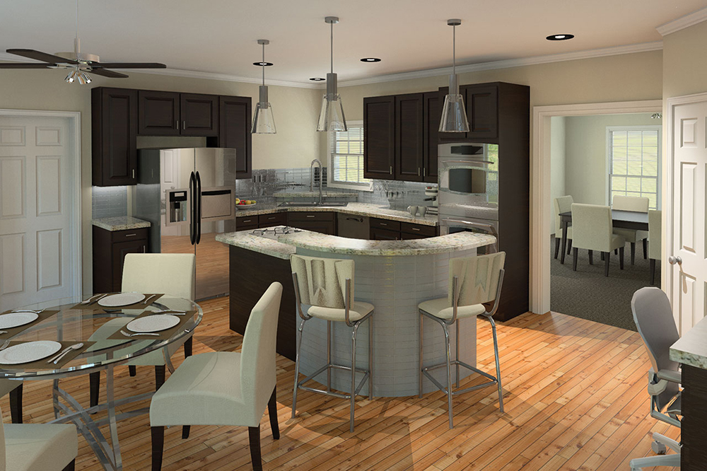 Kitchen of this 4-Bedroom,3782 Sq Ft Plan -3782