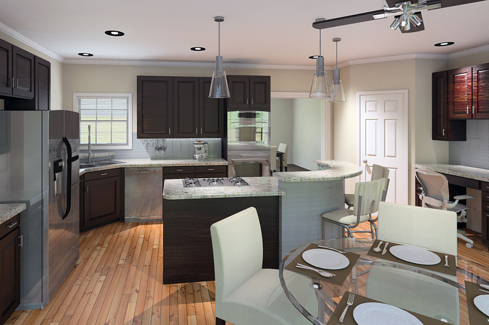 Kitchen of this 4-Bedroom,3782 Sq Ft Plan -3782