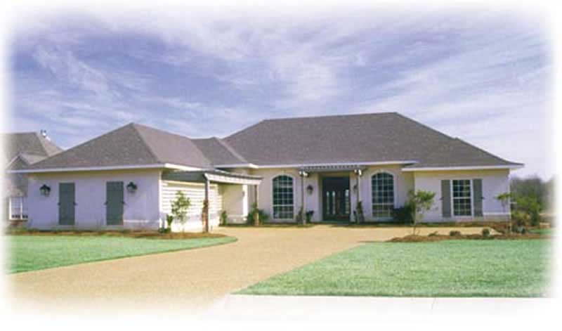 Ranch home (ThePlanCollection: Plan #139-1024)