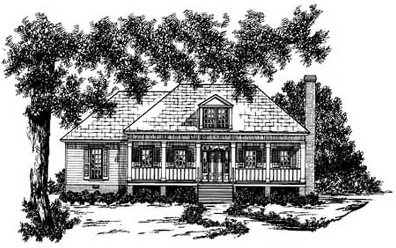 Main image for house plan # 8036