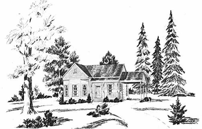 Main image for house plan # 8021