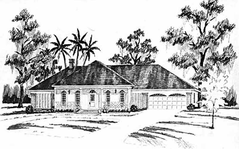 Mediterranean home (ThePlanCollection: Plan #139-1078)