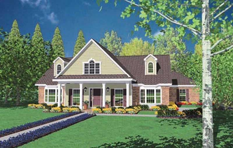Main image for house plan # 7947
