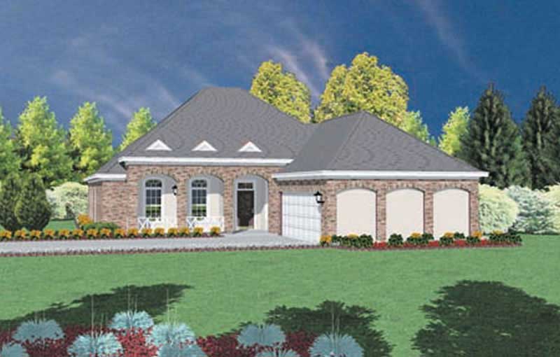 Contemporary home (ThePlanCollection: Plan #139-1097)