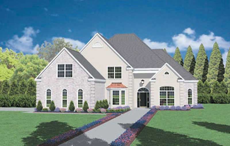 European home (ThePlanCollection: Plan #139-1125)
