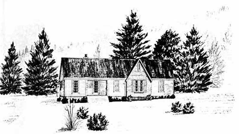Main image for house plan # 8050