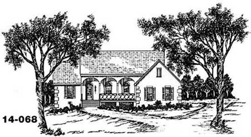 Main image for house plan # 8056