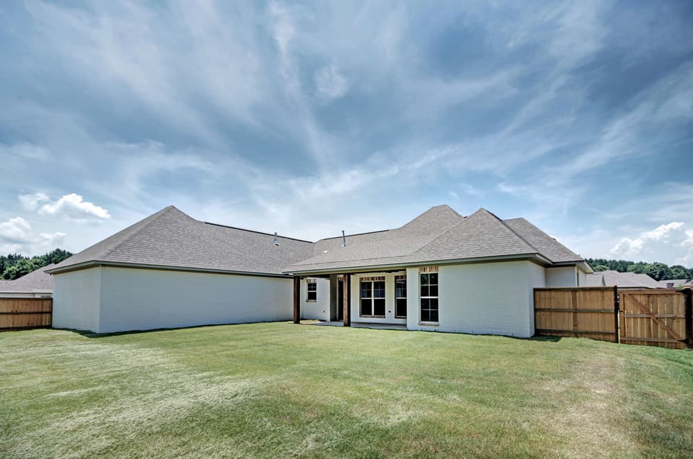 Rear View of this 4-Bedroom,2343 Sq Ft Plan -2343