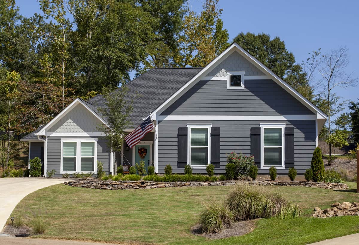 Ranch home (ThePlanCollection: Plan #140-1095)