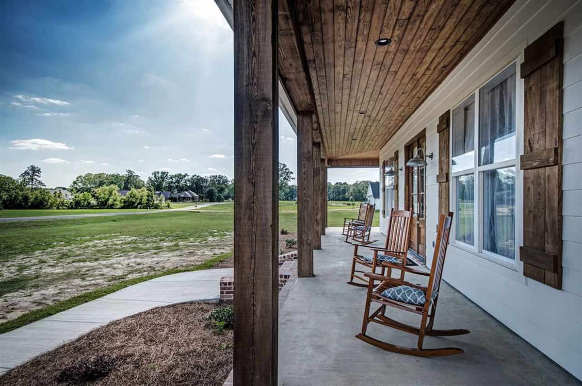 Porch of this 4-Bedroom,3410 Sq Ft Plan -3410