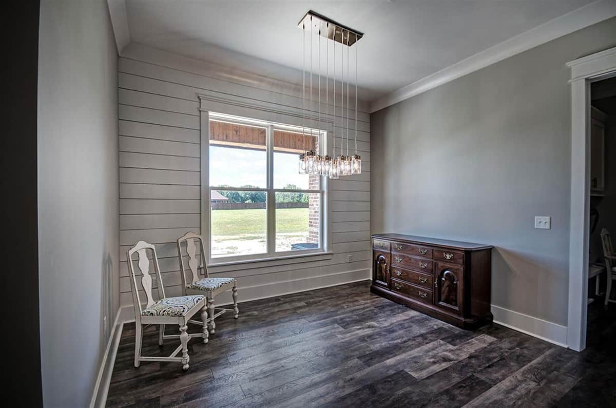Home Office: Library of this 4-Bedroom,3410 Sq Ft Plan -3410