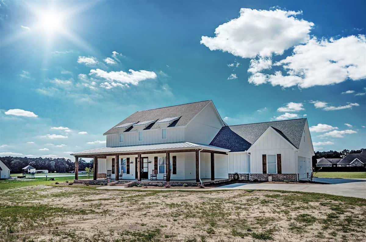 Front View of this 4-Bedroom,3410 Sq Ft Plan -3410